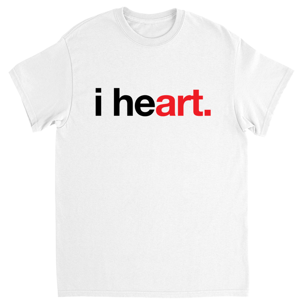 i heart art T-shirt