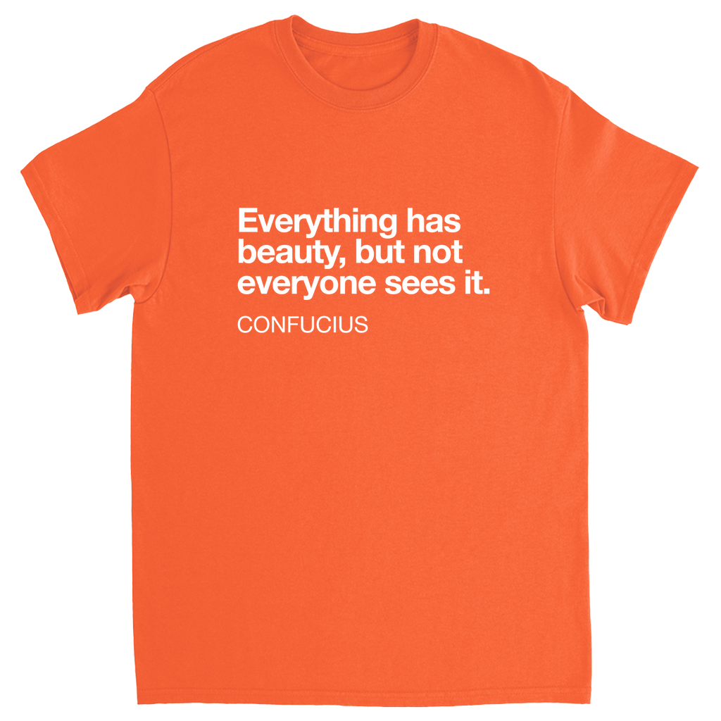 Confucius Beauty Quote T-Shirt