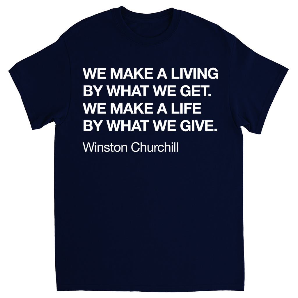 Winston Churchill Quote T-Shirt