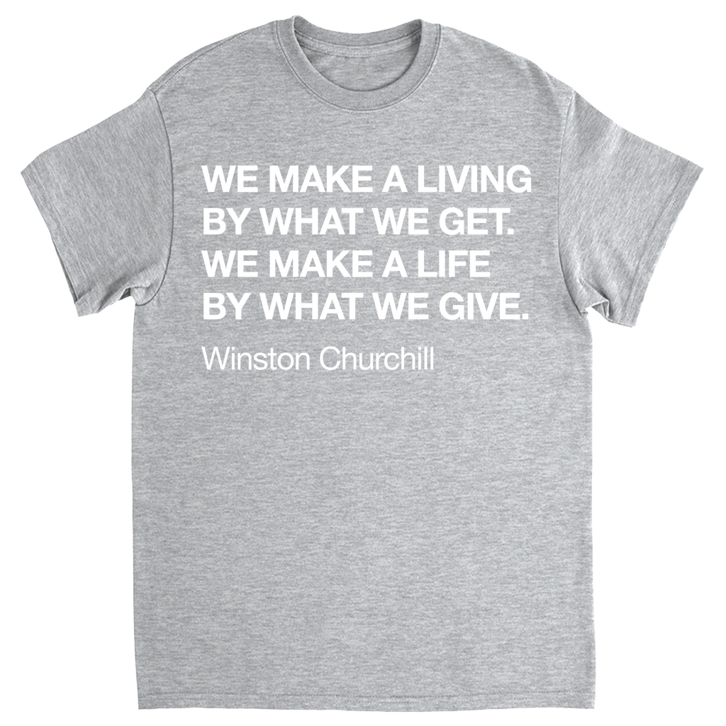 Winston Churchill Quote T-Shirt