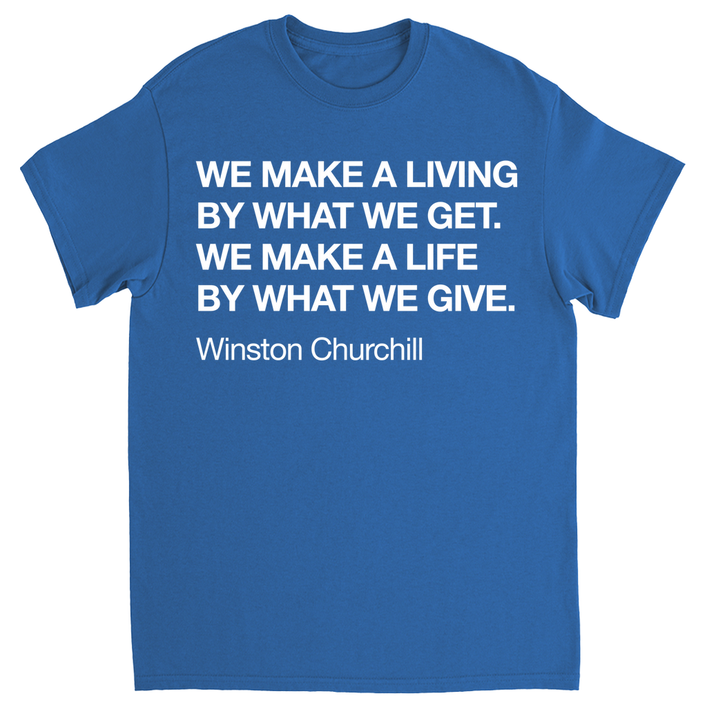 Winston Churchill Quote T-Shirt