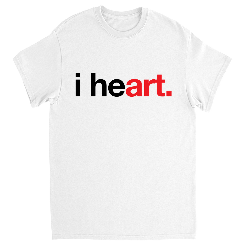 i heart art T-shirt